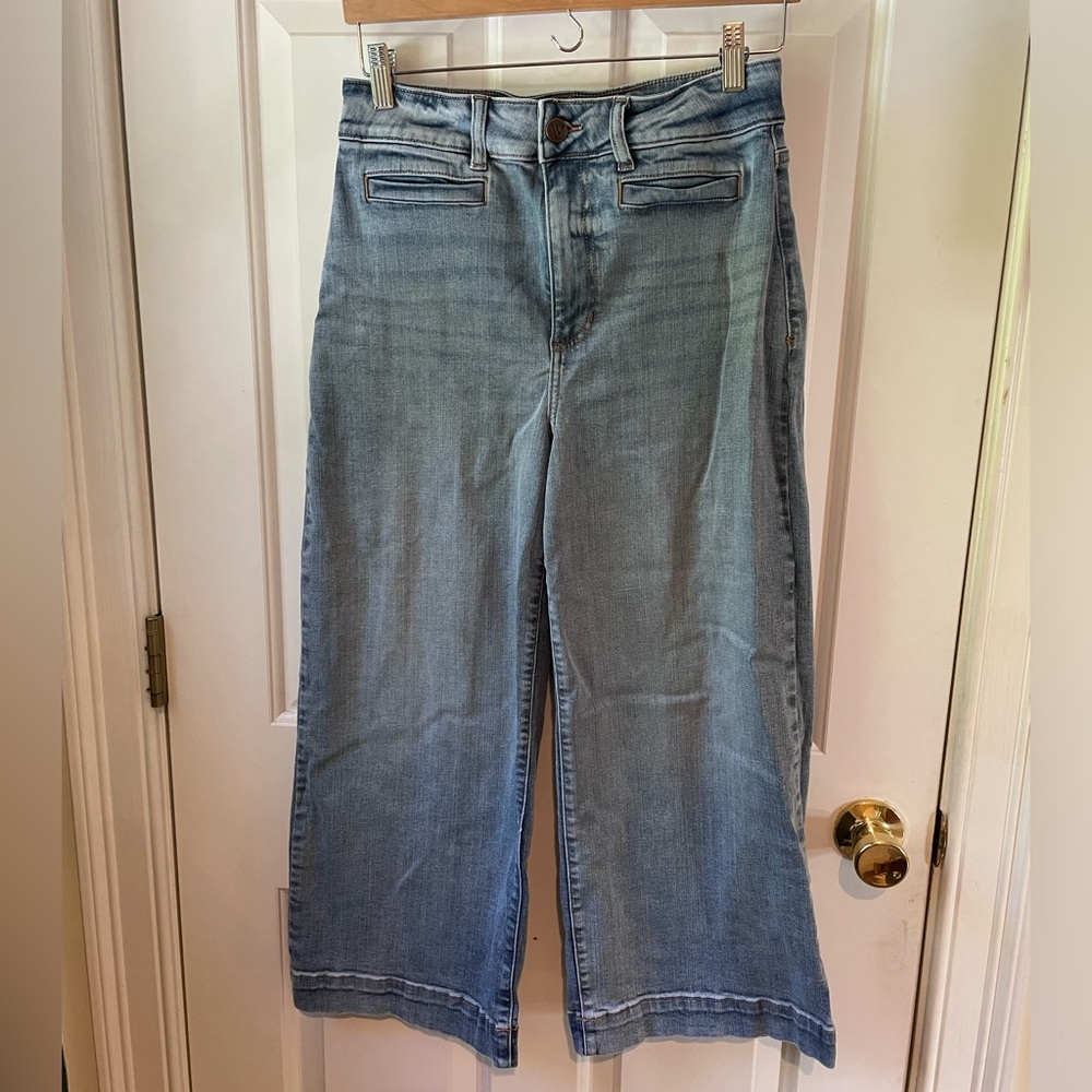 Venus crop wide leg jeans sz 8